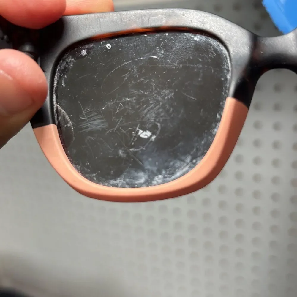 Toms Sunglasses Traveler Collection Sydney Apricot Cat Eye Tortoise FRAMES ONLY